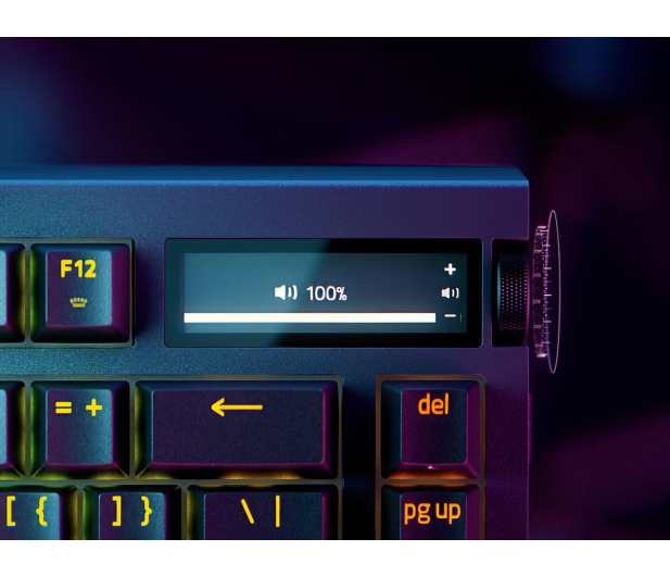 Razer BlackWidow V4 Pro 75% - (ISO) Hot Swap (Orange) - 1504881 - zdjęcie 2